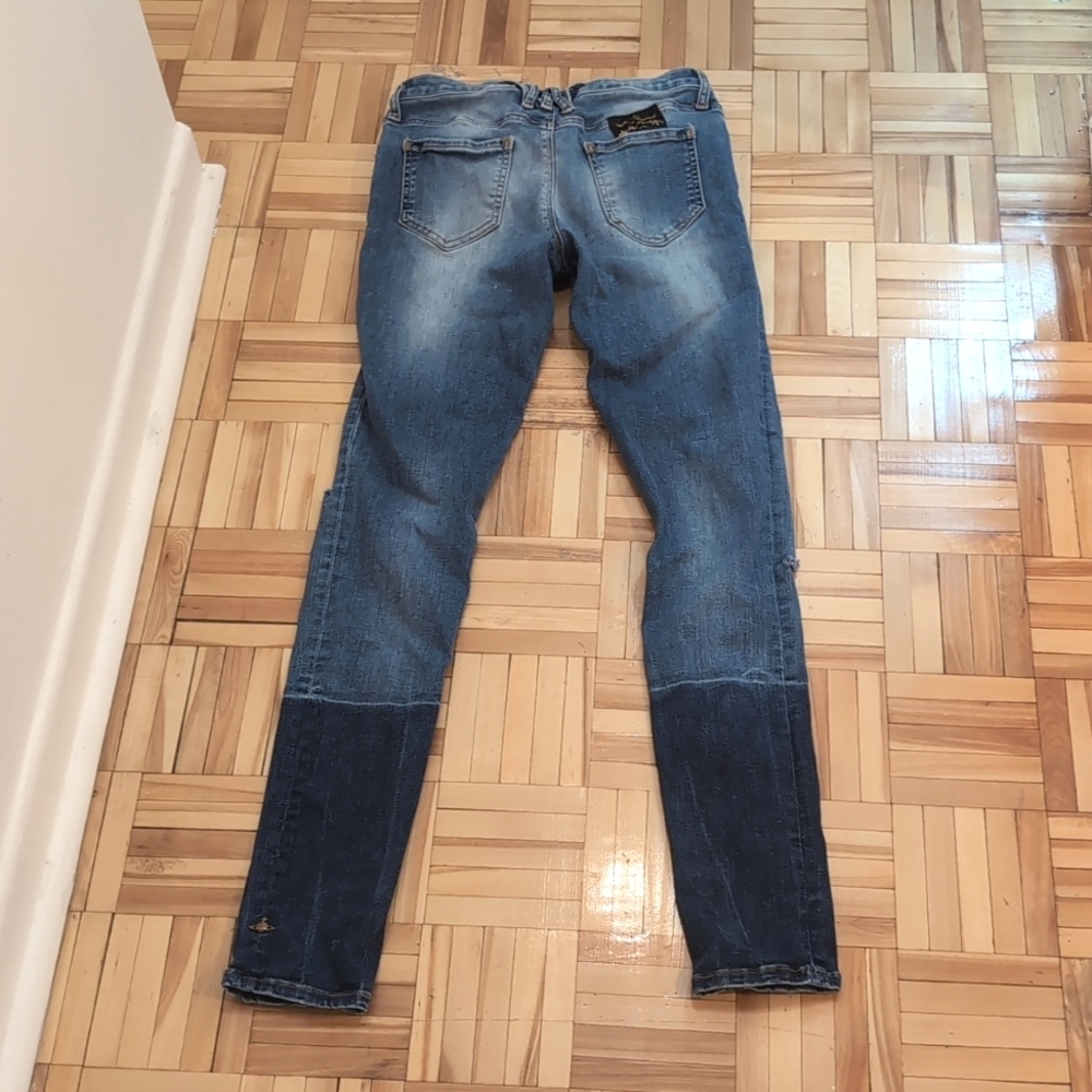 Vivienne Westwood Anglomania Monroe Jeggins Size 27 - Picture 2 of 10
